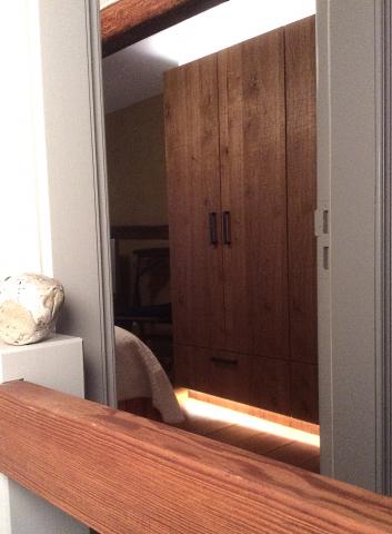 Einbauschrank im Fachwerkhaus